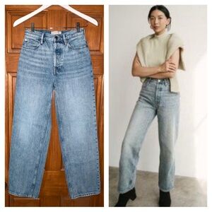 EVERLANE 90’s Way High Jeans Vintage Light 25